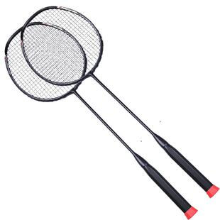 超轻8U9U全碳素一体成型进攻型羽毛球拍攻守兼备耐打碳纤维耐用型