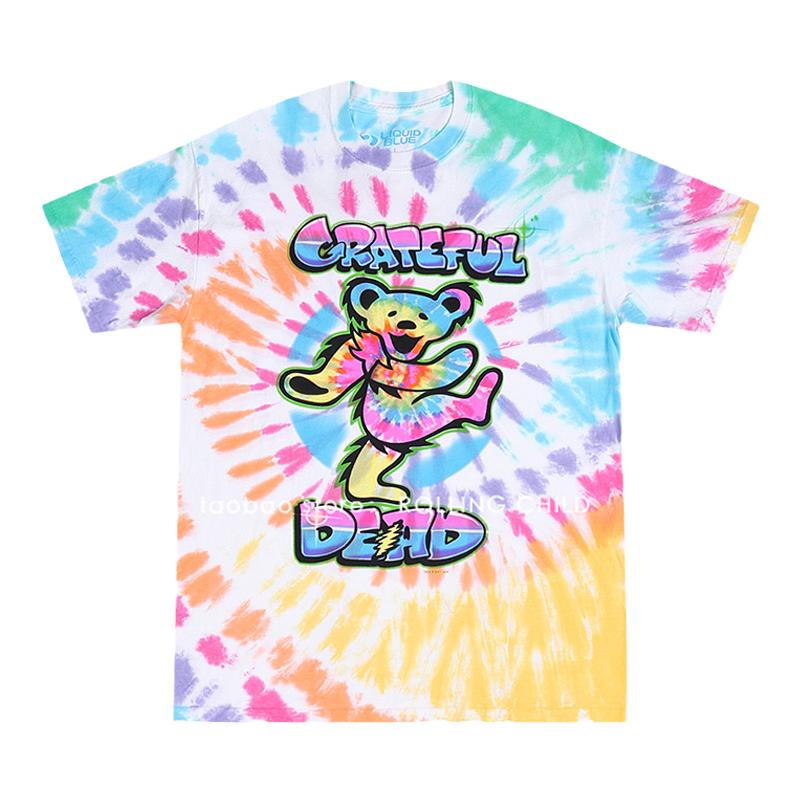 正版GratefulDead扎染T恤现行版