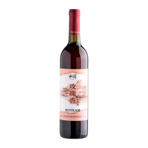 金奖老品牌新疆和田和阗玫瑰香玫瑰酒葡萄酒酿造甜型果酒10度红酒