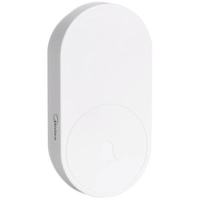 美的无线门铃家用按压自发电