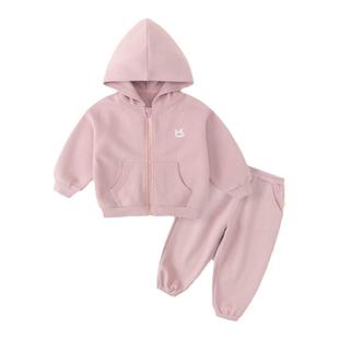 嘟嘟家儿童套装卫衣男童春季衣服女童春秋运动童装宝宝洋气衣服小