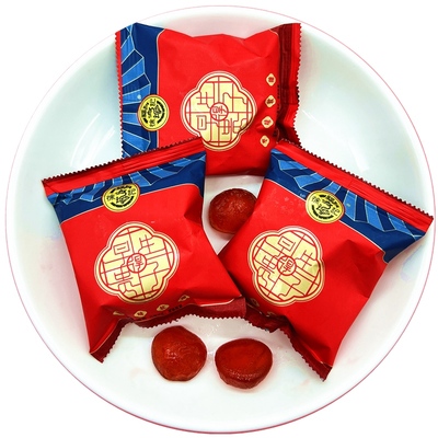 徐福记红枣味软糖喜糖红色小包装