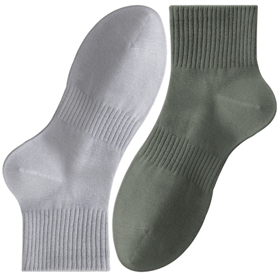 纯棉大码抗菌防臭无骨春夏款短袜