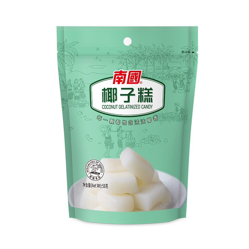 南国椰子糕58g椰子软糖