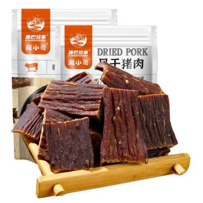 康巴故事风干猪肉【牛肉干平替】