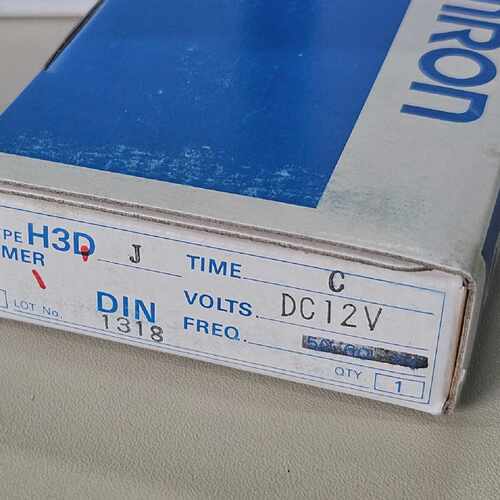OMRON H3DJ TIMER TIME C DC12V