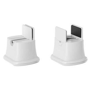 弓形椅子脚垫防滑增高滑轮垫高可调节脚器办公座椅凳子腿底座加高