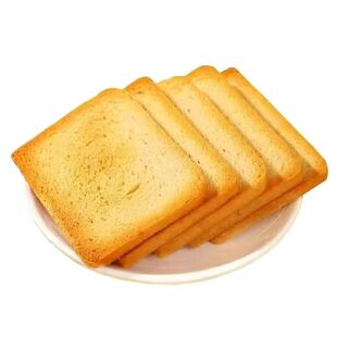 米多奇烤香馍片50g宿舍小零食解馋办公室零食整箱装多口味酥性饼