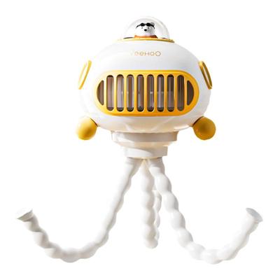 英氏多功能太空船风扇可摇头音乐