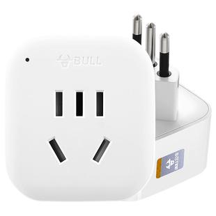 公牛意大利标转换插头智利充电器电源插头转换器乌拉圭叙利亚