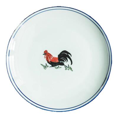 饭店专用炒菜盘子老式平盘大圆盘