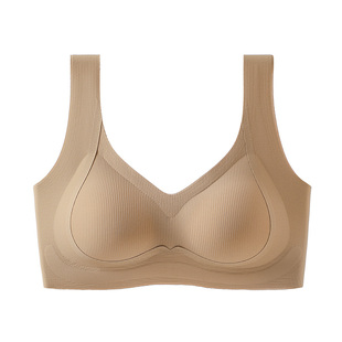 新一步内衣女士7A抗菌果冻胶聚拢提拉美背加高侧翼加宽肩带文胸罩
