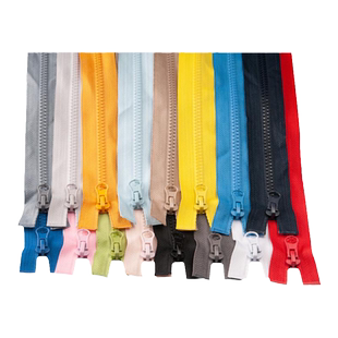 服装衣服拉链配件装饰长款拉锁可拆卸黑开尾羽绒服外套高档辅料