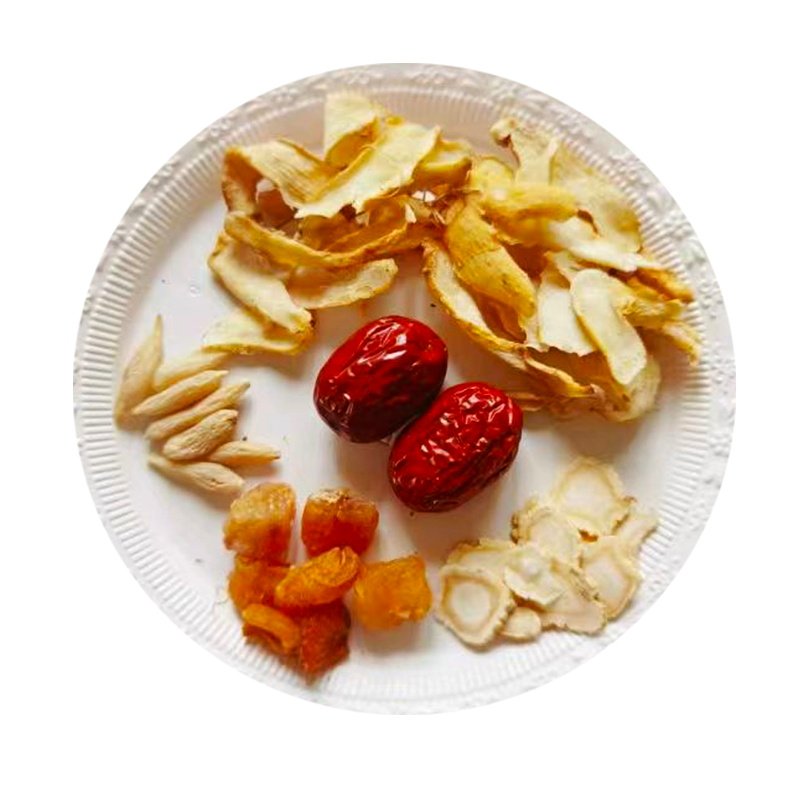 人参麦冬饮玉竹桂圆红枣养生茶上热下寒嘘不受补清润中药材煲汤料