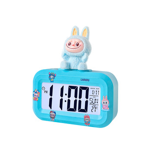 电子闹钟学生专用女孩儿童可爱桌面电子时钟智能2025新款起床神器
