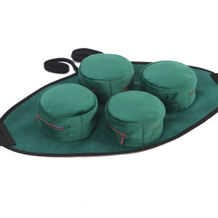 无烟款艾灸盒布套布袋铜制不锈钢灸艾灸衣包腰腹肩颈全身不含灸盒