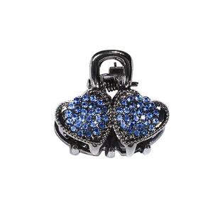 水钻小发夹新款碎发夹头顶半扎小号抓夹侧边刘海夹子发卡发抓头饰