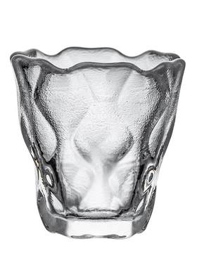 精致雾面白酒杯家用待客