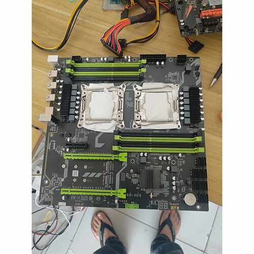 询价昂讯X99-2D3双路主板，品，成色还可以，有点使用痕迹