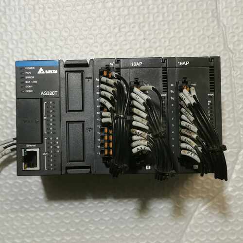 询价-台达AS320T-B PLC主机，带：2个AS16AP11R