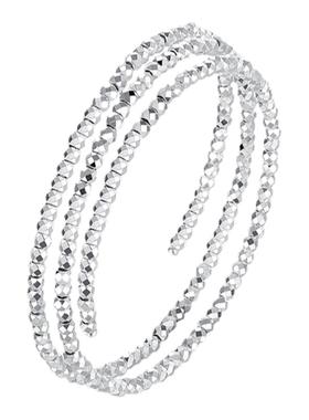 winy999纯银手镯送女友礼物