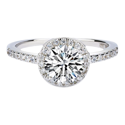 右手等待女S925银日韩莫桑钻戒指