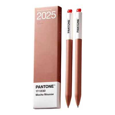 KACO中性笔PANTONE潘通联名2025年度代表色FIRST 初心系列签字笔年度代表色0.5mm黑笔子弹头学生书写刷题办公