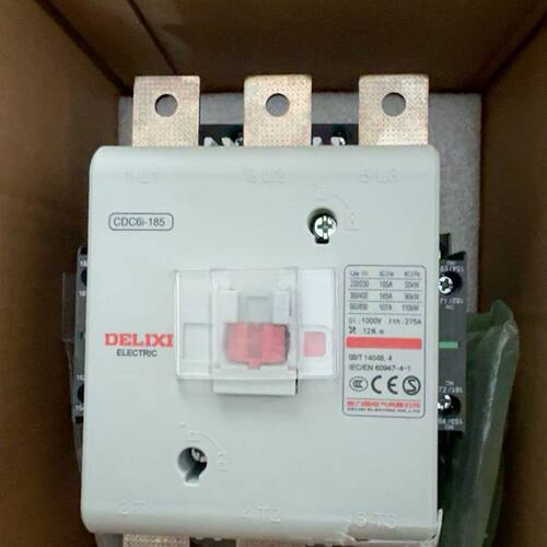 〔议价-可维修〕德力西交流接触器 CDC6i-185 工业设备备件