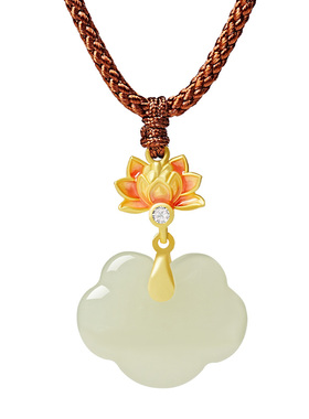 宫里上新如意莲心吊坠