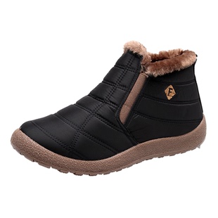 冬季高帮老北京老年人男女款棉鞋防滑保暖加绒爸爸运动休闲雪地靴