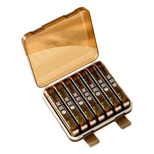 日式药盒一周七天分药器吃药提醒药品随身便携分装老人药盒一个月