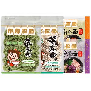 伊都500g杂粮荞麦面蔬菜面