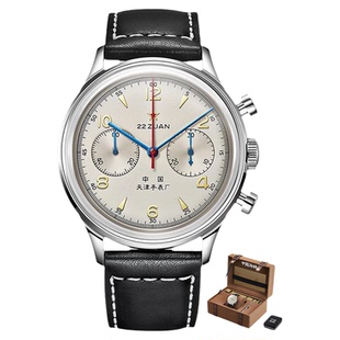 海鸥表819.87.1963空军飞行员计时码表60周年304纪念版手动上链