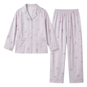 卡通HelloKitty紫仙子真丝家居服