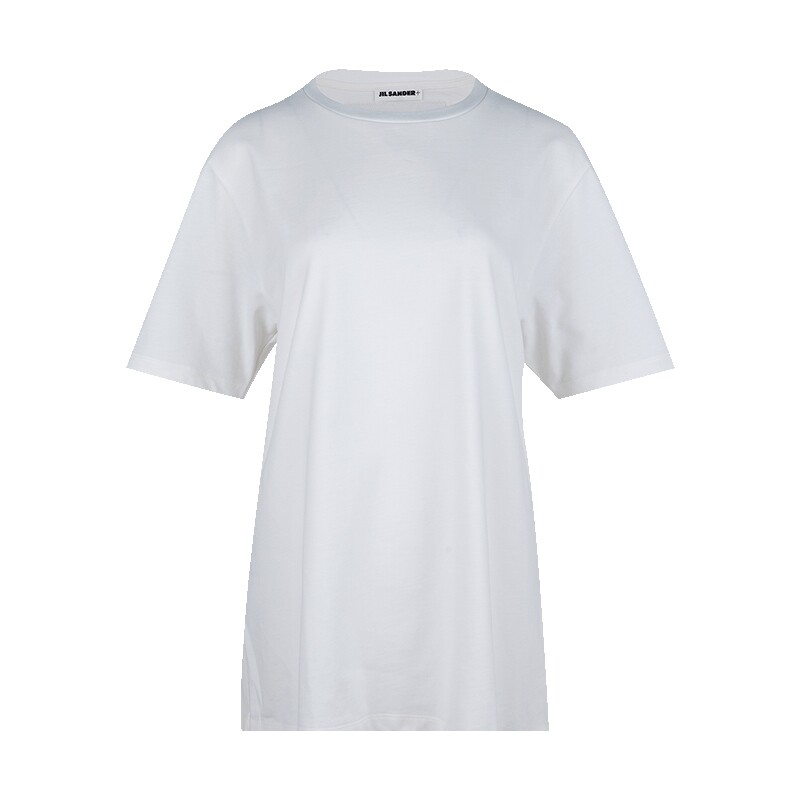 JilSander贴花全棉短袖T恤女士