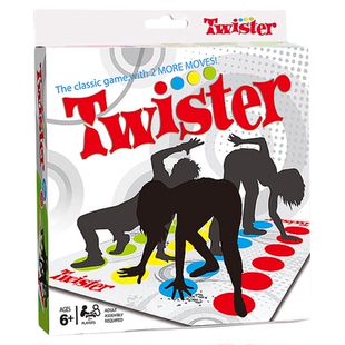 身体扭扭乐桌游成年休闲聚会家庭亲子互动平衡游戏垫twister game