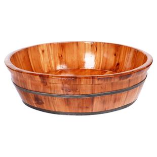 香杉木洗澡盆成人婴儿圆形木盆泡澡盆沐浴盆老人浴缸浴盆手工木桶