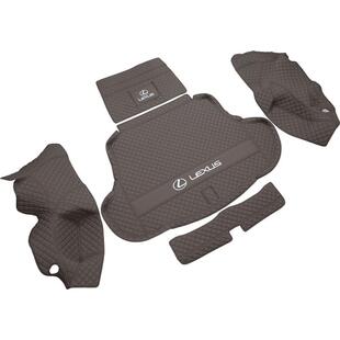 雷克萨斯es200脚垫es260es300h专用全包围汽车脚垫秋山栗茶珀棕