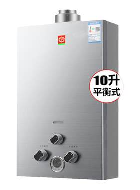 婴花燃气热水器10升强排平衡式