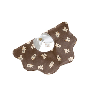 围嘴A类婴儿新生儿纯棉纱布口水巾防水宝宝防吐奶柔软围兜韩版