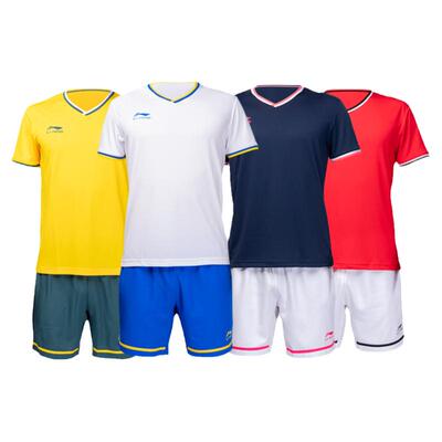 李宁足球服套装男成人