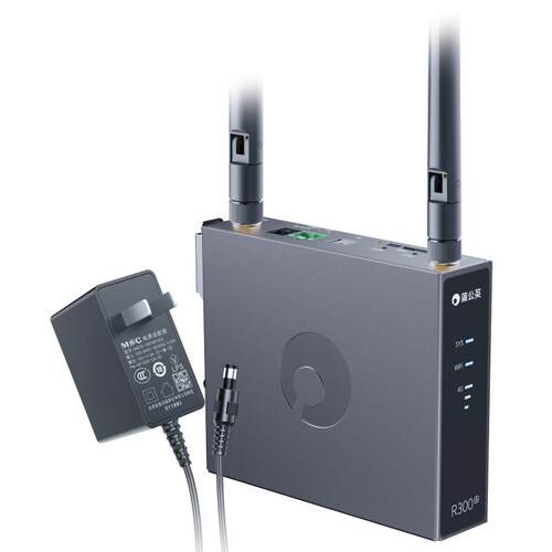 蒲公英4G工业路由器R300A可插卡无线wifi物联网lte全网通车载PLC异地组网内网穿透外置天线导轨式cpe远程运维