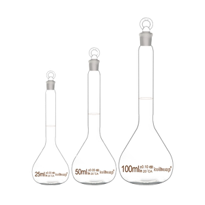 容量瓶真品天玻/葵花牌白色透明棕色可过检容量瓶A级1ml/5ml/10ml/25ml/100ml/250ml/500ml/1000mll化学耗材