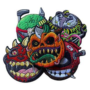 正品进口德国PATCHLAB MONSTERBALLS万圣节怪物系列 士气章魔术贴