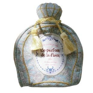 复古可爱清新碎花布艺香水瓶形迷你便携首饰包项链耳环戒指收纳包