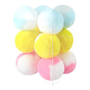 宠物猫咪益智玩具猫居家自嗨解闷静音互动毛绒大号弹力球用品大全