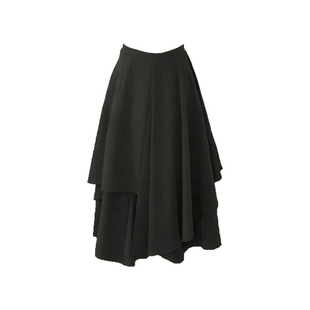 春装灰色不规则山本阔腿裤裙大码女装胖mm显瘦工装休闲中性裙裤子