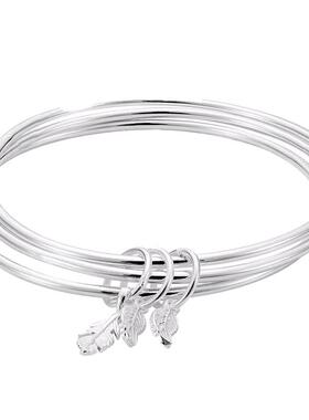 三生三世999小众女纯银手镯