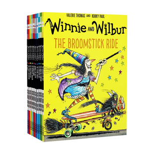 【自营】【10册】女巫温妮英文版 Winnie and Wilbur 女巫温妮 温妮女巫绘本 温妮女巫 女巫温妮绘本 牛津英语分级读物