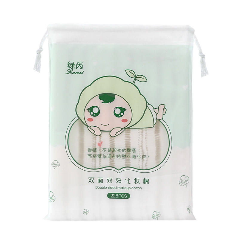唇部袋装一次性卸载化妆棉